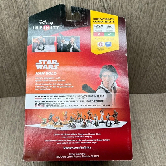 Disney Infinity 3.0 Edition Star Wars Han Solo Game Figure Ages 6+ - Picture 6 of 8